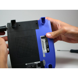 Замена корпуса Linksys WRT54G