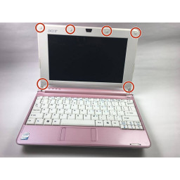 Замена фронтальной камеры Acer Aspire One A150-1672