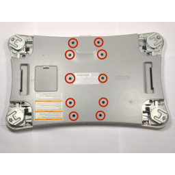 Замена задней крышки Wii Balance Board