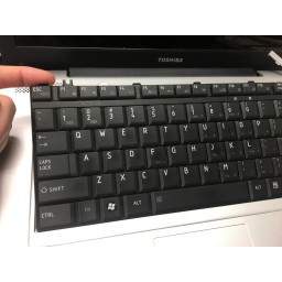 Замена клавиатуры Toshiba Satellite L455-S5046